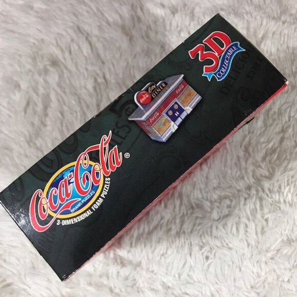 Vintage Coca-Cola 'The City Diner' 3D Collectible Foam Puzzle - Picture 7 of 9
